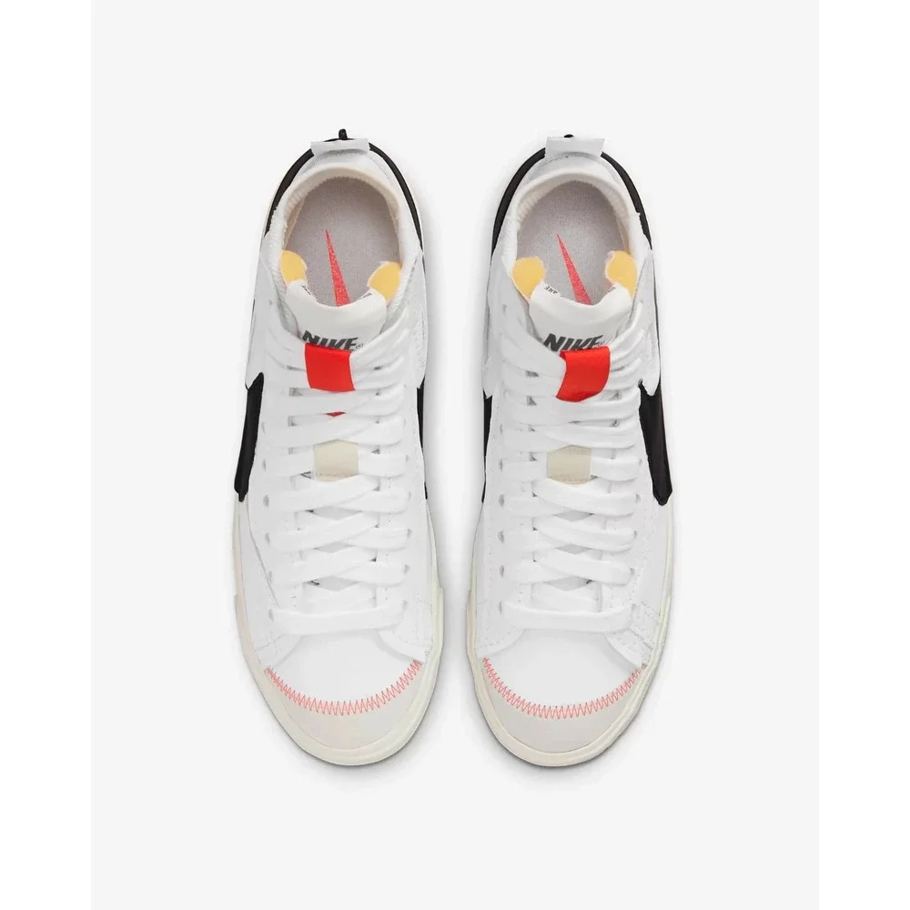Nike Blazer Mid '77 Jumbo Mens Size 7.5 White Black Shoes DD3111-100 NEW